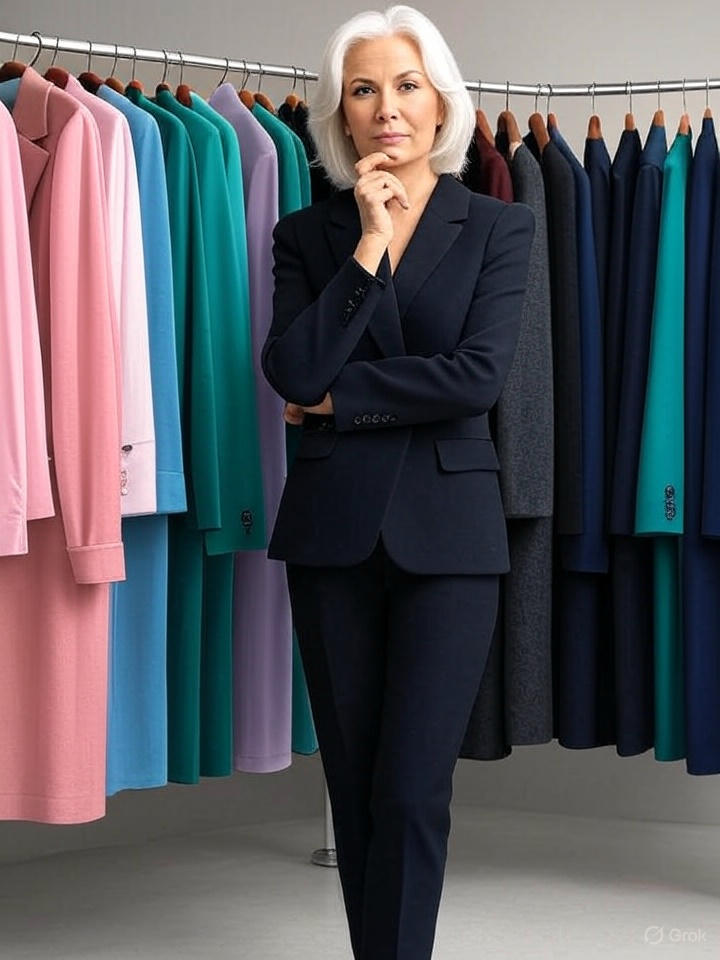 Best Clothing Colors for White Hair