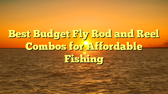 Best Budget Fly Rod and Reel Combos for Affordable Fishing