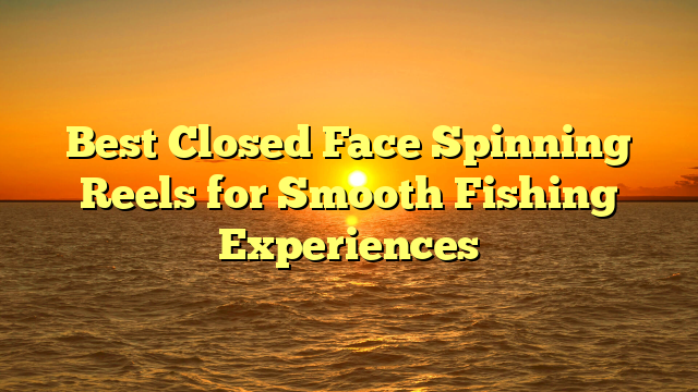 Best Closed Face Spinning Reels for Smooth Fishing Experiences