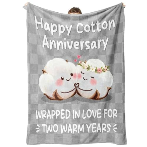 2nd anniversary cotton gift