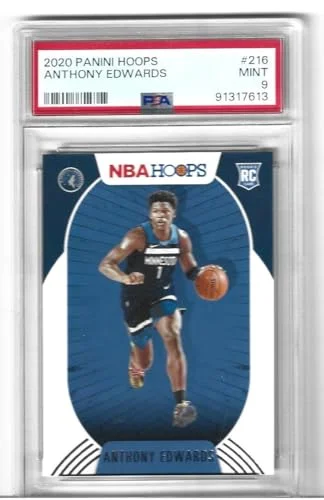 best anthony edwards rookie card