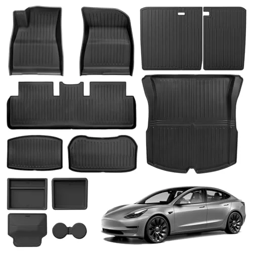 best floor mats tesla model 3 highland