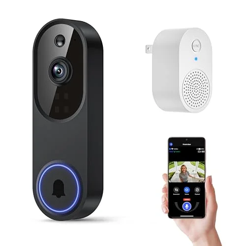 best smart doorbell with 1080p camera