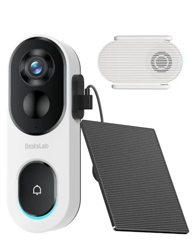 best smart doorbell with solar charging